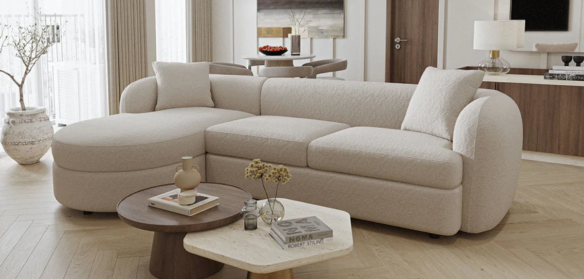 Soft comfort. Settle right in.