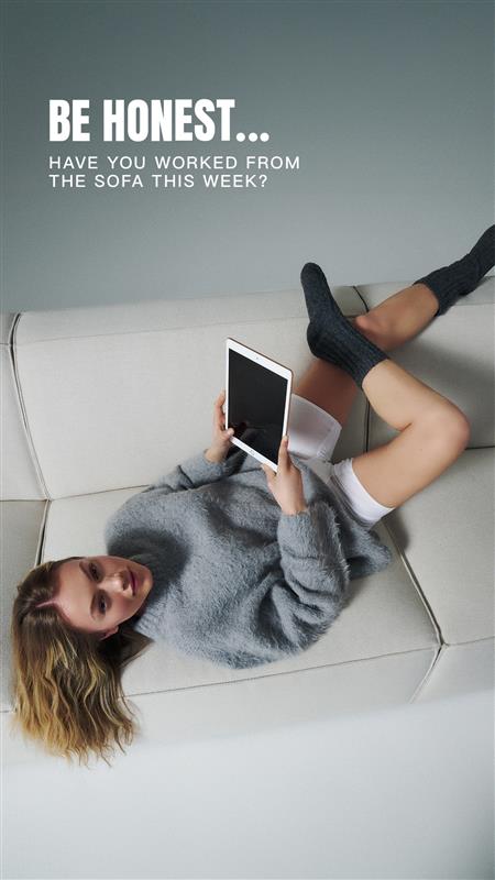 More People Work From the Sofa Than You Think… Especially in a Heatwave.