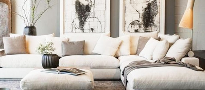 How To Style A Large Sofa (Without A Large Bill!)