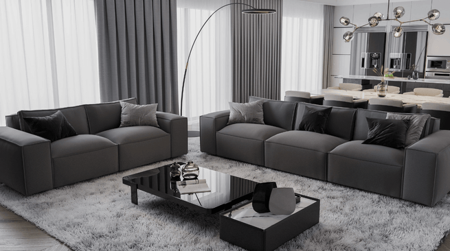 How do modular sofas fit together?