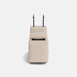 Juno Real Leather Console Piece - Stone Oat