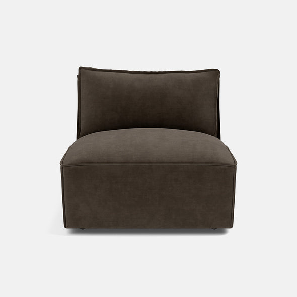 Marylebone Luxe Chenille Single Piece - Moody Mocha - OUTLET