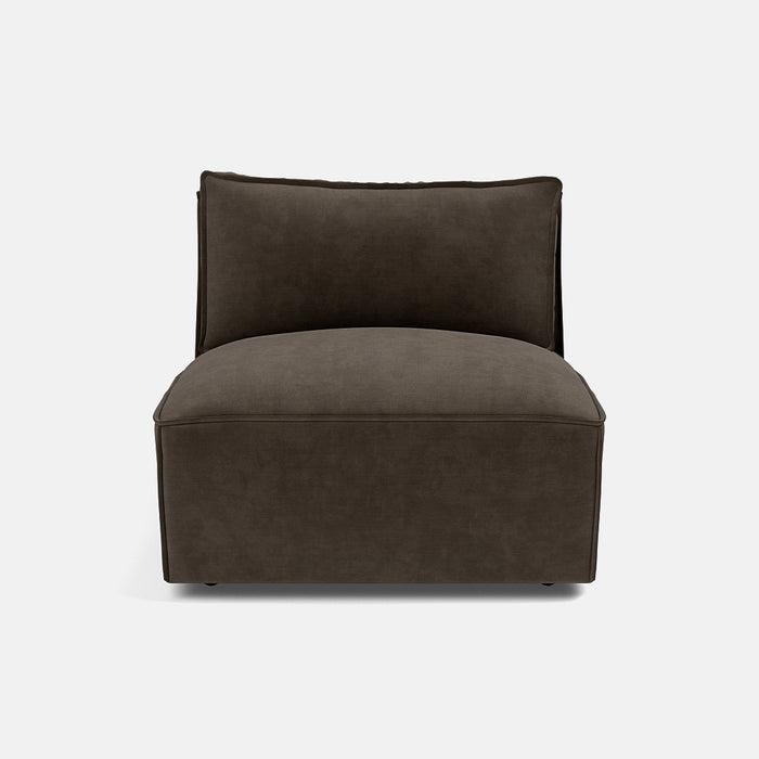 Marylebone Luxe Chenille Single Piece - Moody Mocha - OUTLET