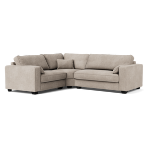 Bloomsbury Luxe Chenille Left Corner Sofa - Summer Linen