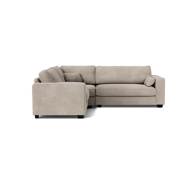 Bloomsbury Luxe Chenille Left Corner Sofa - Summer Linen