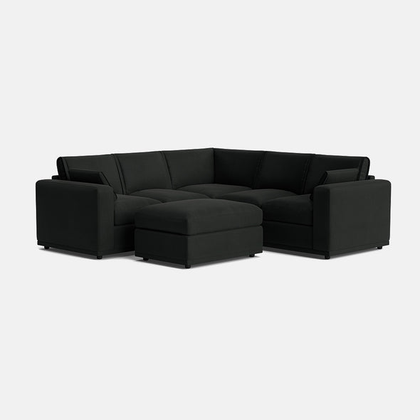 edgware dc & fs set charcoal