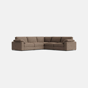 Amelie Luxe Chenille Double Corner - Smokestone