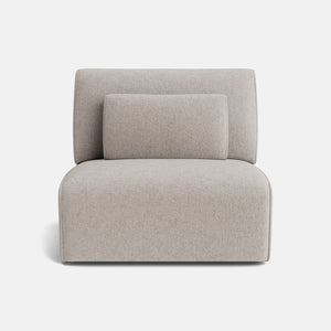 Kate Luxe Chenille Single Piece - Neutral Linen