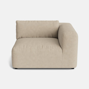 Stamford Soft Woven Texture Right Arm Piece - Desert Mirage