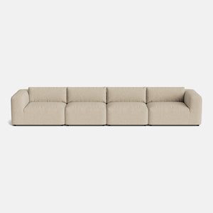 Stamford Soft Woven Texture XL Sofa - Desert Mirage