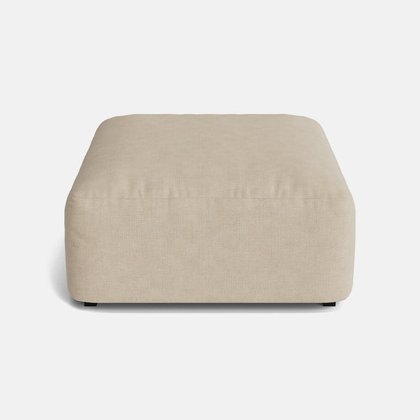 Stamford Soft Woven Texture Footstool - Desert Mirage