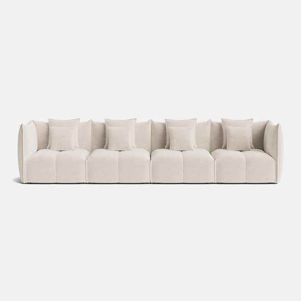 Nala Chenille Boucle XL Sofa - Champagne Haze