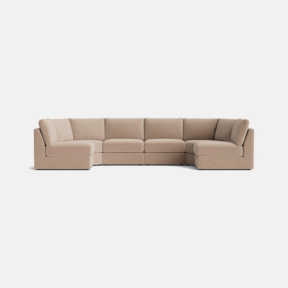 Lumi XL U Shape Open End in Ash Taupe