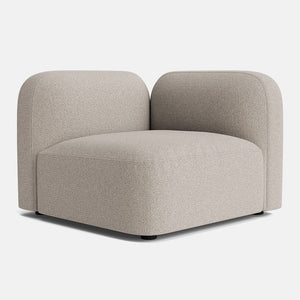 Copenhagen Soft Woven Texture Corner Piece - Balanced Greige