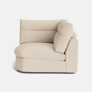 Marnie Textured Chenille Corner Piece - Sandcastle