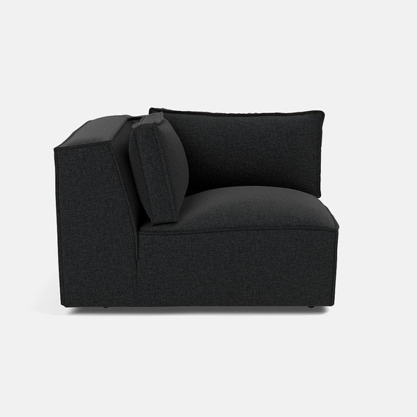 Marylebone Luxe Chenille Corner Piece - Midnight Sky