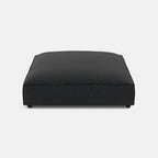 Marylebone Luxe Chenille Footstool - Midnight Sky