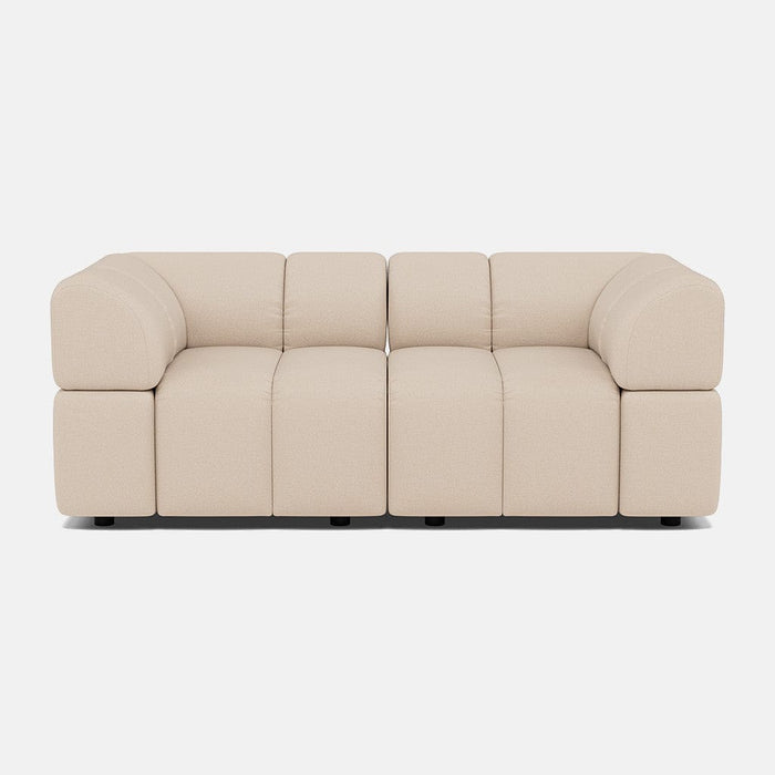 Nobu Soft Chenille Medium Sofa - Soft Cloud - OUTLET