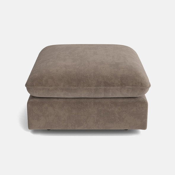  Berlin Luxe Chenille Footstool - Wild Truffle  - OUTLET - Outlet