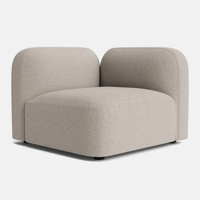 Copenhagen Soft Woven Texture Corner Piece - Balanced Greige - OUTLET