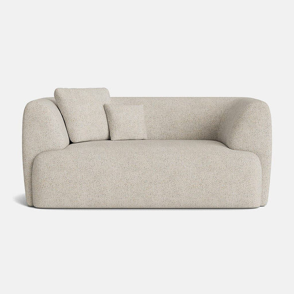 Hoxton Textured Boucle 2 Seater Sofa - Dusty Cream - OUTLET - Outlet