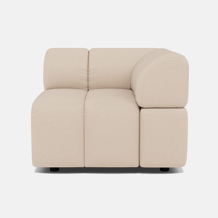 Nobu Soft Chenille Right Corner Piece - Soft Cloud - OUTLET