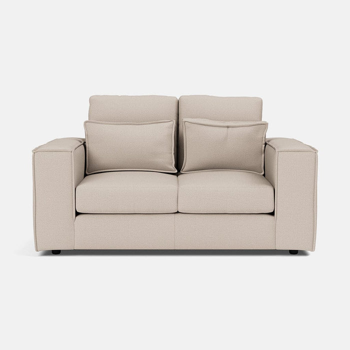 Soho Luxe Chenille 2 Seater Sofa - White Tea - OUTLET