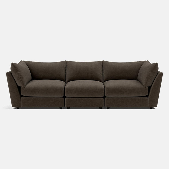 The Dreamer Luxe Chenille Large Sofa - Moody Mocha - OUTLET - Outlet