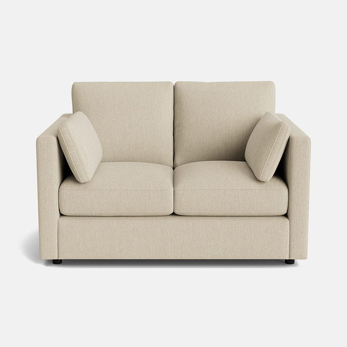 Tokyo Brushed Woven 2 Seater Sofa - Raw Linen  - OUTLET