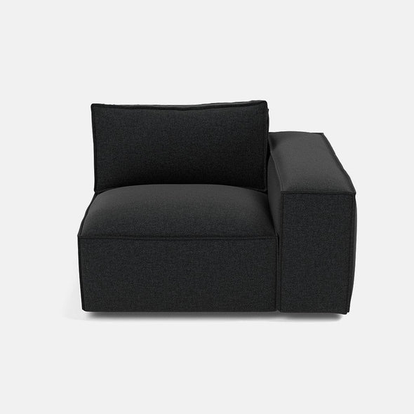 Marylebone Luxe Chenille Right Piece - Midnight Sky