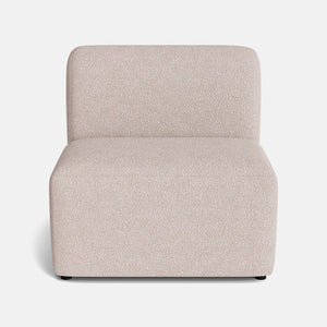 Nova Soft Textured Chenille Single Piece - Pebble Drift