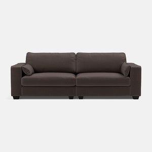 Bloomsbury Luxe Chenille Large Sofa - Deep Espresso