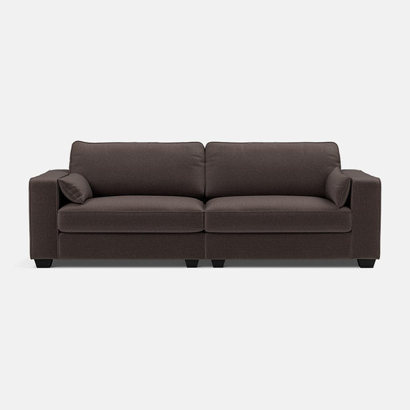 Bloomsbury Luxe Chenille Large Sofa - Deep Espresso - OUTLET - Outlet