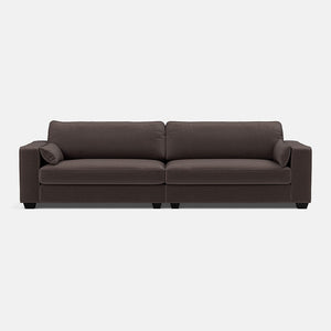 Bloomsbury Luxe Chenille XL Sofa - Deep Espresso