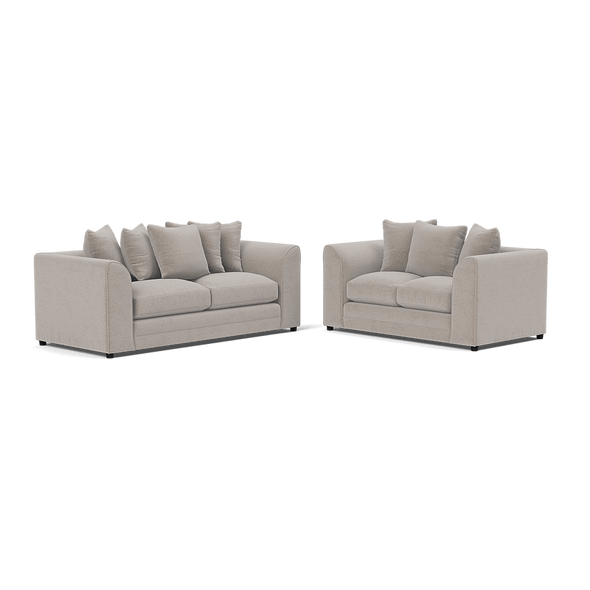 Chelsea 3 Seater & 2 Seater Set - Stone Alone