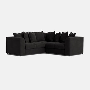 Clapham Luxe Chenille Double Corner Sofa - Roof Top