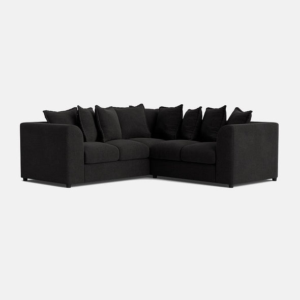 Clapham Luxe Chenille Double Corner Sofa - Roof Top