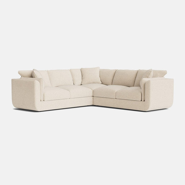 Hatton Textured Chenille Double Corner - Sandcastle - OUTLET - Outlet