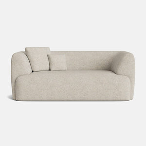 Hoxton Textured Boucle 3 Seater Sofa - Dusty Cream