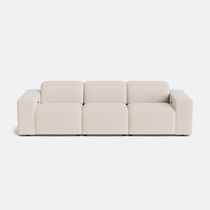 Juno Soft Textured Boucle Large Motion Sofa - Quiet Shore