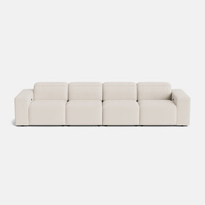 Juno Soft Textured Boucle XL Motion Sofa - Quiet Shore