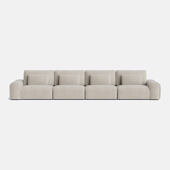 Kate Soft Chenille XL Sofa - Cream Dream