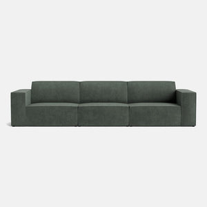 Kew Luxe Chenille Large Sofa - Twilight Sage