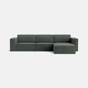 Kew Luxe Chenille Left/Right Sofa - Twilight Sage