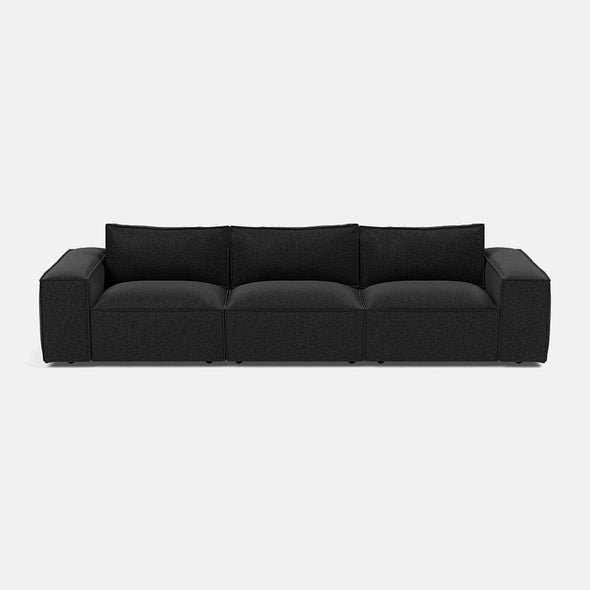 Marylebone Luxe Chenille Large Sofa - Midnight Sky