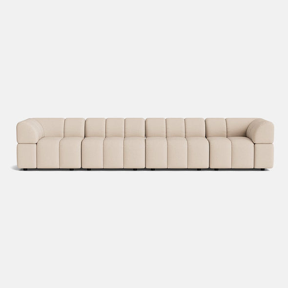 Nobu Soft Chenille XL Sofa - Soft Cloud