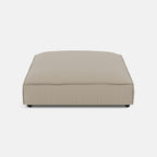 Marylebone Luxe Chenille Footstool - Soft Truffle