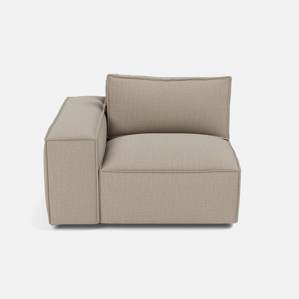 Marylebone Luxe Chenille Left Piece - Soft Truffle