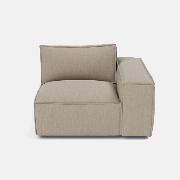 Marylebone Luxe Chenille Right Piece - Soft Truffle